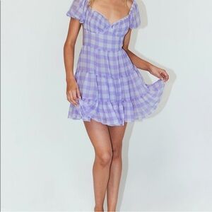 Princess Polly Danny Mini Dress Lilac